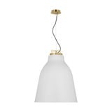 Forge 19W 1 LED Large Tall Pendant 26 Inch Wide by Visual Comfort Modern - SLPD12927