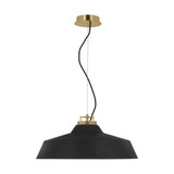 Forge 19W 1 LED Large Short Pendant 24 Inch Wide by Visual Comfort Modern - SLPD13027