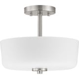 Tobin 2 Light 12.25 Inch Wide Semi Flush Mount by Progress - P350137