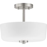 Tobin 2 Light 12.25 Inch Wide Semi Flush Mount by Progress - P350137