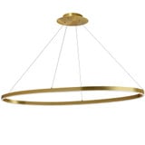 Circulo 1 LED Light Oversized Pendant by Dainolite - CIR-4463C