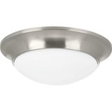 1 Light 11.5 Inch Wide Etched Glass Flush Mount by Progress - P350146