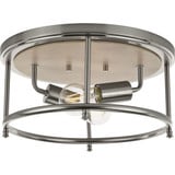 Durrell 2 Light 13 Inch Wide Semi Flush Mount by Progress - P350151