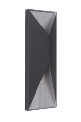 Peak 14W 2 LED Outdoor Wall Lantern by Craftmade - Z3412