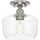Aiken 1 Light 9 Inch Wide Flush Mount by Progress - P350214