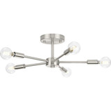 Delayne 5 Light 16 Inch Wide Flush Mount by Progress - P350219