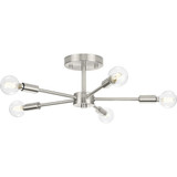 Delayne 5 Light 16 Inch Wide Flush Mount by Progress - P350219