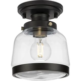 Judson 1 Light 6.5 Inch Wide Flush Mount by Progress - P350220