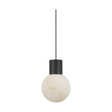 Mina 9W 1 LED Metal Mini Pendant 7.6 Inch Tall by Visual Comfort Modern - SLPD54130I