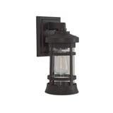 Resilience 1 Light Outdoor Wall Lantern 13 Inch Tall by Craftmade - ZA2304-C