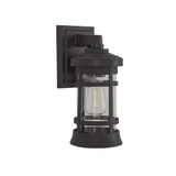 Resilience 1 Light Outdoor Wall Lantern 13 Inch Tall by Craftmade - ZA2304-C
