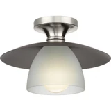 Trimble 1 Light 12 Inch Wide Semi Flush Mount by Progress - P350233