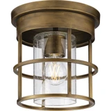 Burgess 1 Light 8.87 Inch Wide Flush Mount by Progress - P350236