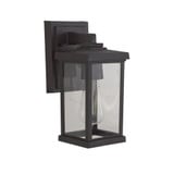Resilience 1 Light Outdoor Wall Lantern 11.38 Inch Tall by Craftmade - ZA2404-C