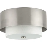 Silva 30W 2 LED 14 Inch Wide Flush Mount by Progress - P350249