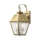 Mansfield 3 Light Outdoor Wall Lantern by Livex - 2168