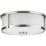Gilliam 2 Light 12.62 Inch Wide Flush Mount by Progress - P350254