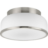 Parkhurst 30W 2 LED 11.25 Inch Wide Flush Mount by Progress - P350255