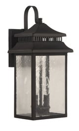 Crossbend 2 Light Outdoor Wall Lantern by Craftmade - ZA3114
