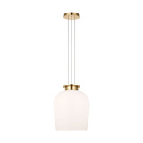 Vetro 16.2W 1 LED Pendant 26.9 Inch Tall by Visual Comfort Modern - SLPD623