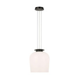 Vetro 12.3W 1 LED Pendant 13.3 Inch Tall by Visual Comfort Modern - SLPD624