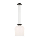 Vetro 12.3W 1 LED Pendant 13.3 Inch Tall by Visual Comfort Modern - SLPD624