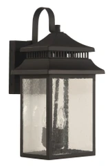 Crossbend 3 Light Large Outdoor Wall Lantern by Craftmade - ZA3124