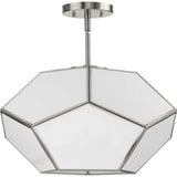 Latham 3 Light 14.87 Inch Wide Flush Mount by Progress - P350261