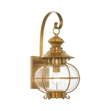 Harbor 1 Light Outdoor Wall Lantern 17.75 Inch Tall by Livex - 2222