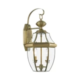 Monterey 2 Light Outdoor Wall Lantern by Livex - 2251