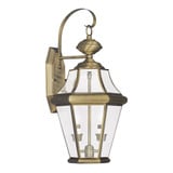 Georgetown 2 Light Outdoor Wall Lantern by Livex - 2261