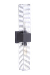 Ridge 2 Light Outdoor Wall Lantern 24 Inch Tall by Craftmade - ZA4510