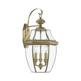 Monterey 3 Light Outdoor Wall Lantern by Livex - 2351
