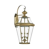 Georgetown 3 Light Outdoor Wall Lantern by Livex - 2361