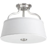 Arden 2 Light 14 Inch Wide Semi Flush Mount by Progress - P3720