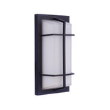 Bulkhead 2 Light Rectangular Outdoor Wall Mount by Craftmade - ZA6112