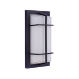 Bulkhead 2 Light Rectangular Outdoor Wall Mount by Craftmade - ZA6112