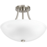 Gather 2 Light 12.88 Inch Wide Semi Flush Mount by Progress - P3748