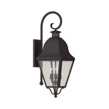 Amwell 3 Light Outdoor Wall Lantern by Livex - 2555