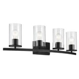 Crosby 4 Light Clear Vanity Light by Kichler - 45498C