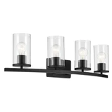 Crosby 4 Light Clear Vanity Light by Kichler - 45498C