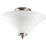 Melon 2 Light 13.31 Inch Wide Semi Flush Mount by Progress - P3855