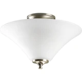 Melon 2 Light 13.31 Inch Wide Semi Flush Mount by Progress - P3855