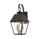Wentworth 2 Light Outdoor Wall Lantern by Livex - 27215