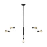 Randolph 5 Light Oversized Chandelier by Generation Lighting - 3000305-2025485