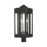 Lexington 3 Light Outdoor Post Top Lantern by Livex - 27717