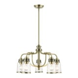 Lawrenceville 5 Light Medium Chandelier by Livex - 40025