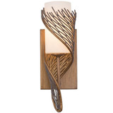 Flow 1 Light Right Wrap Wall Sconce by Varaluz - 240K01R