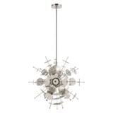 Circulo 6 Light Medium Chandelier by Livex - 40074