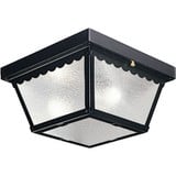 Recessed 2 Light 9.25 Inch Wide Outdoor Flush Mount by Progress - P5729